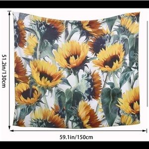 Urban Outfitters Other - Sunflower Tapestry Urban Outfitters Other - Sunflower Tapestry